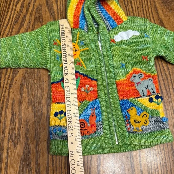 kids green knit sweater Mexicali
Blues 9-12 months - Picture 5 of 5